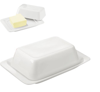 Dóza na máslo porcelán GUSTITO